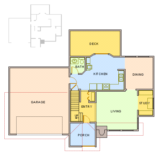 Home Architecture Drawing Example